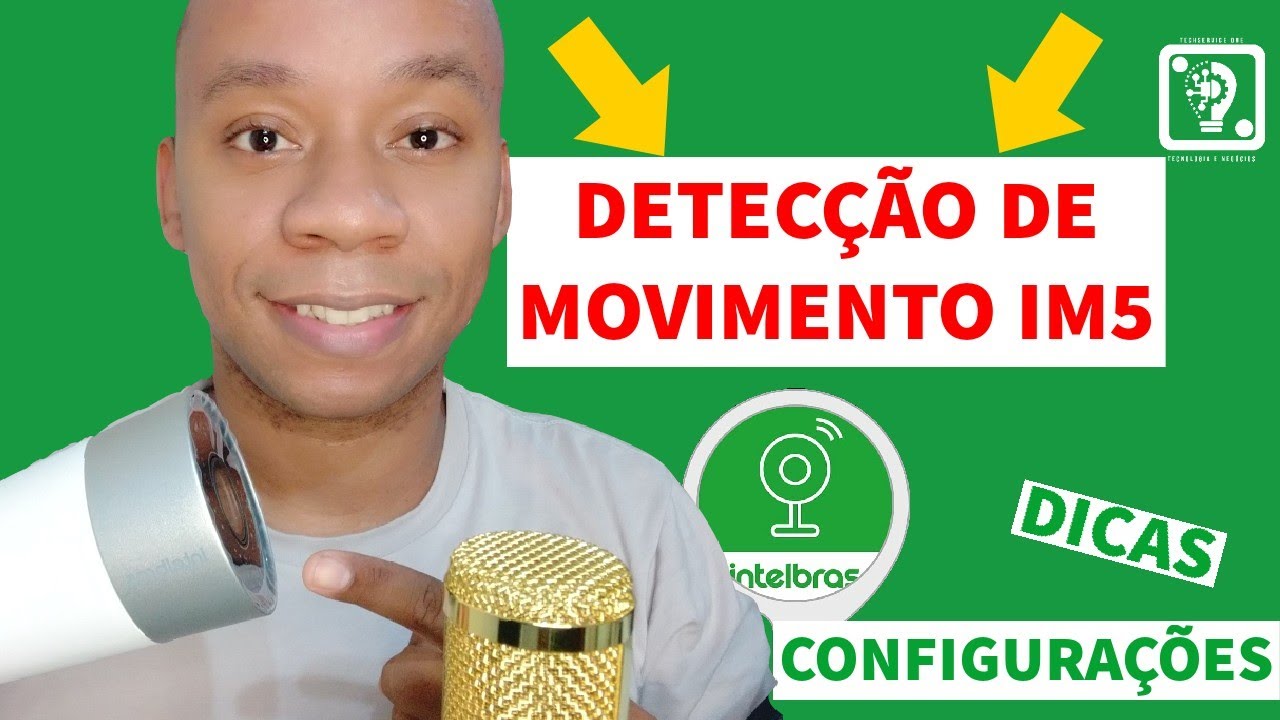 COMO CONFIGURAR DETECÇÃO DE MOVIMENTO NA MIBO IM5 | TECHSERVICEONE WELTON 💡⚙️