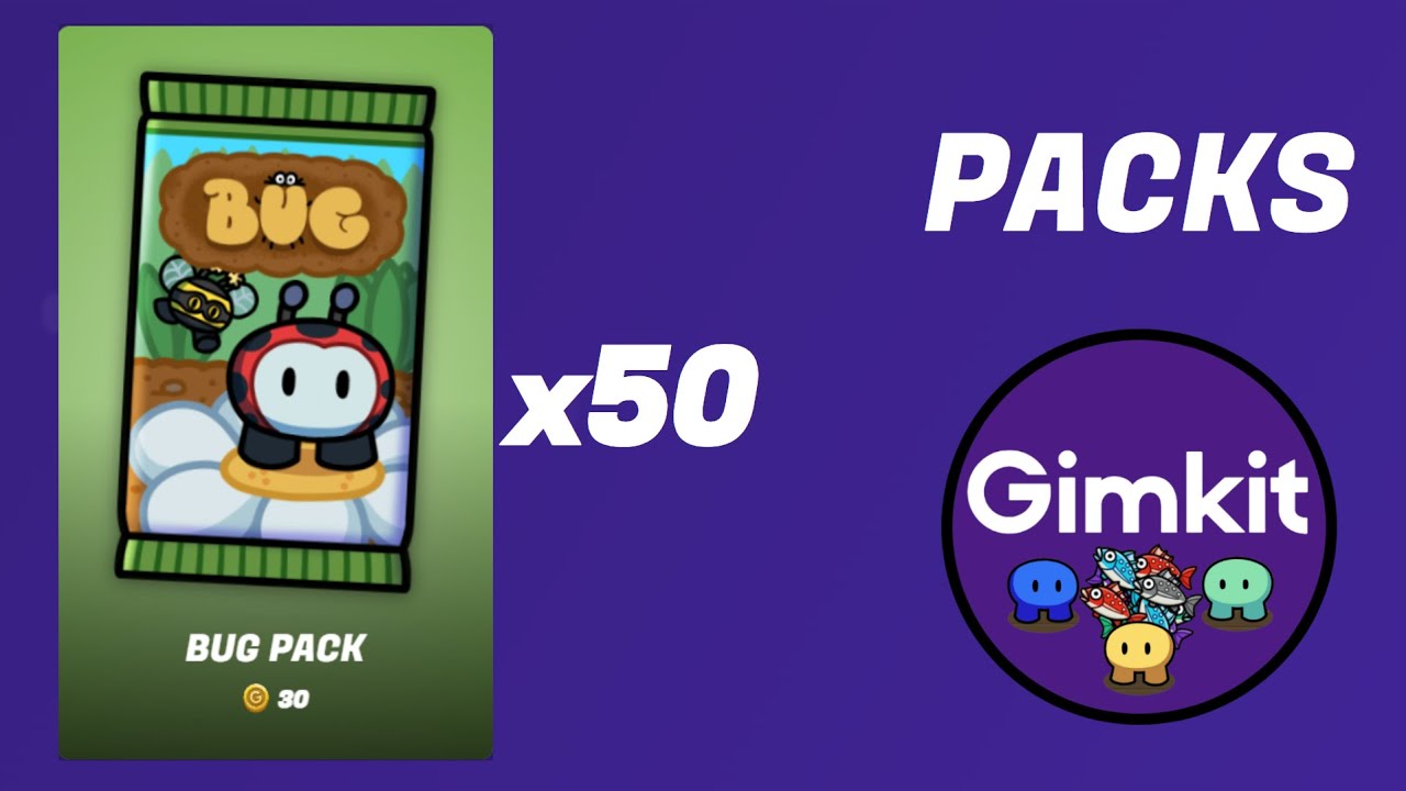 Opening 50 Bug Packs
