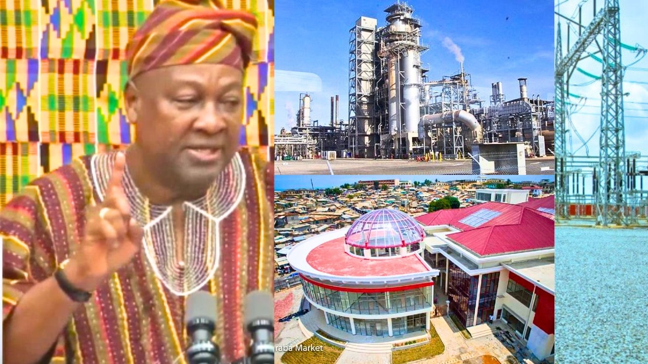 UNBELIEVABLE! Prez Mahama Xpòses NPP Șcḁndḁls At Uncompleted Project As All Finished Under His Govt