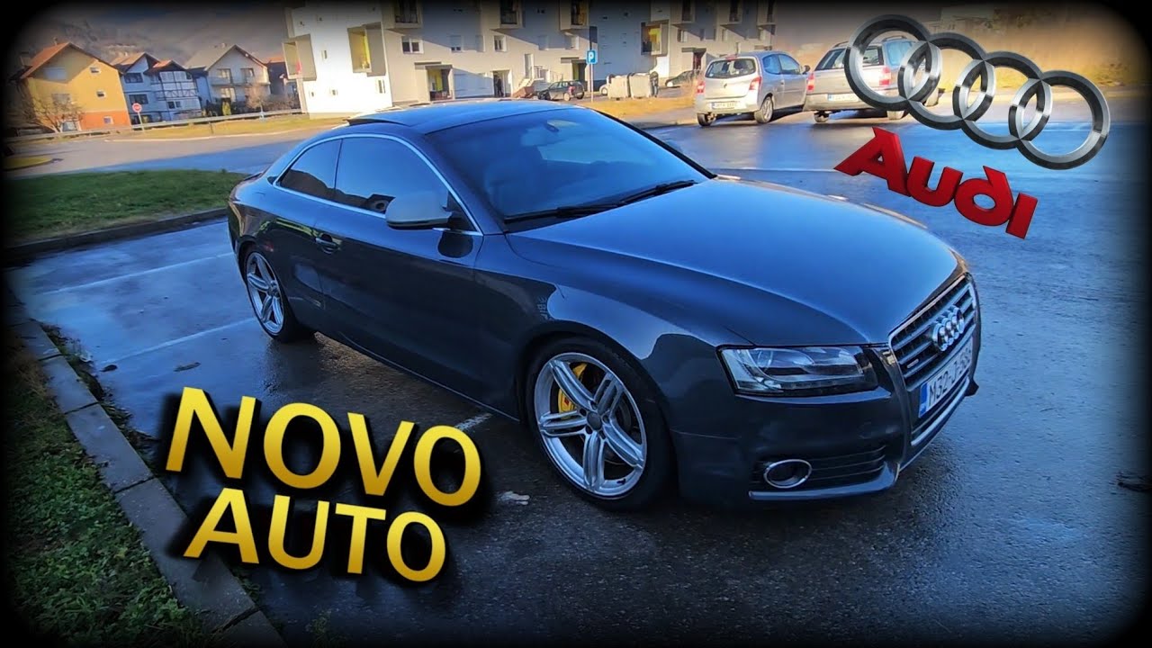 MOJE NOVO AUTO - AUDI A5 COUPE