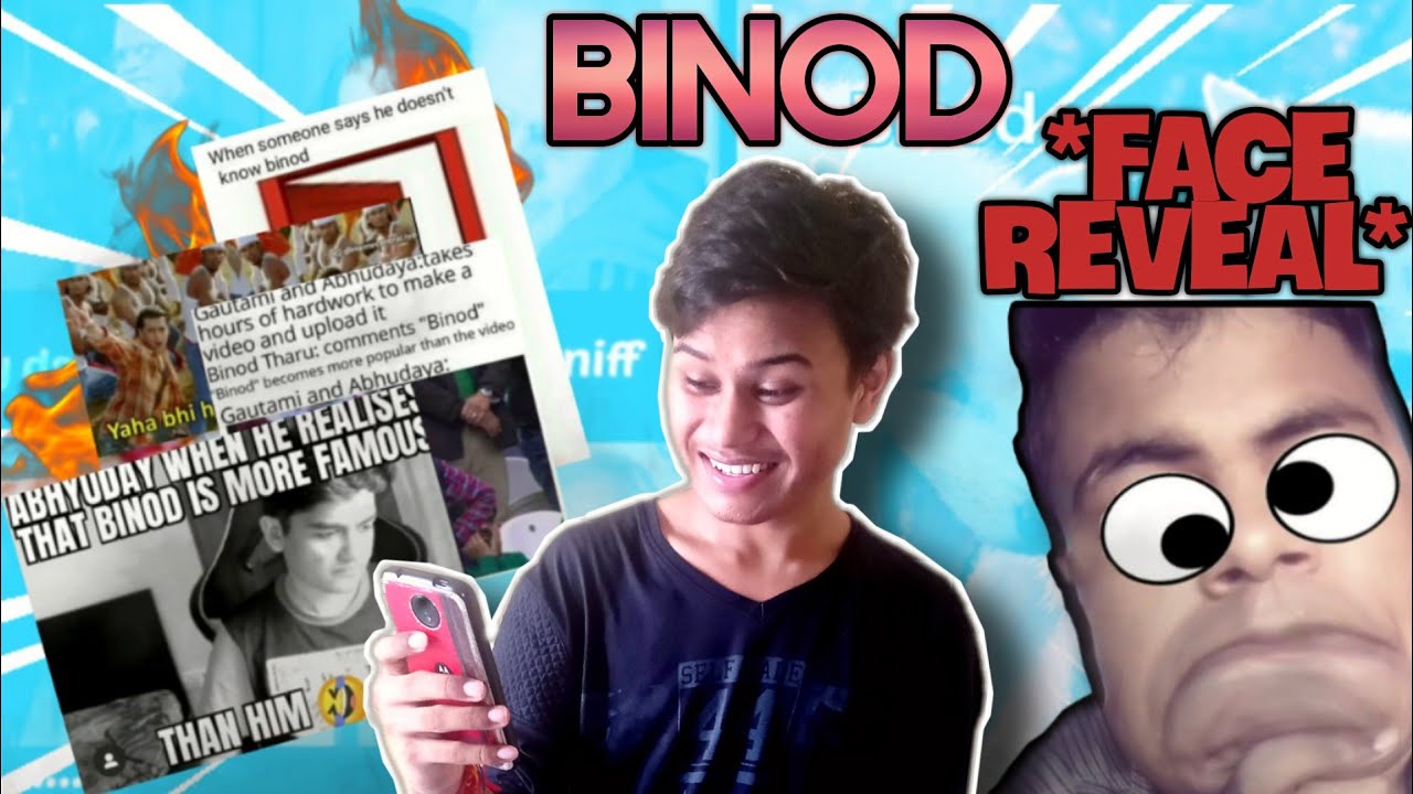 BINOD *FACE REVEAL* & BINOD MEMES || Roasty Roy || Binod Tharu