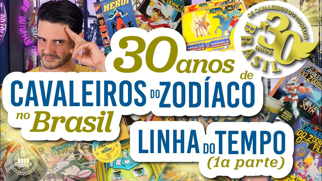 30 Anos de Cavaleiros do Zodíaco no Brasil | Linha do Tempo (1a parte)