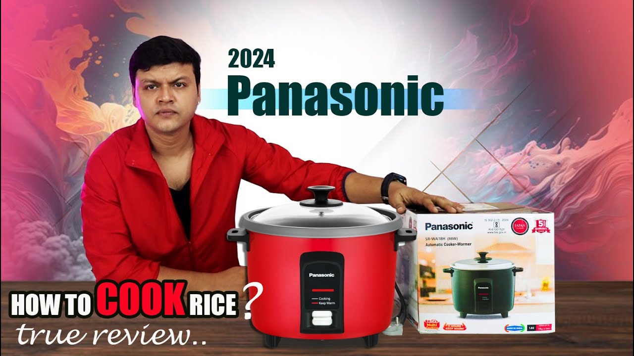 Panasonic SR-WA18H 1.8 ltr rice cooker | How to Cook Rice in a Rice Cooker | PANASONIC Multi-cooker