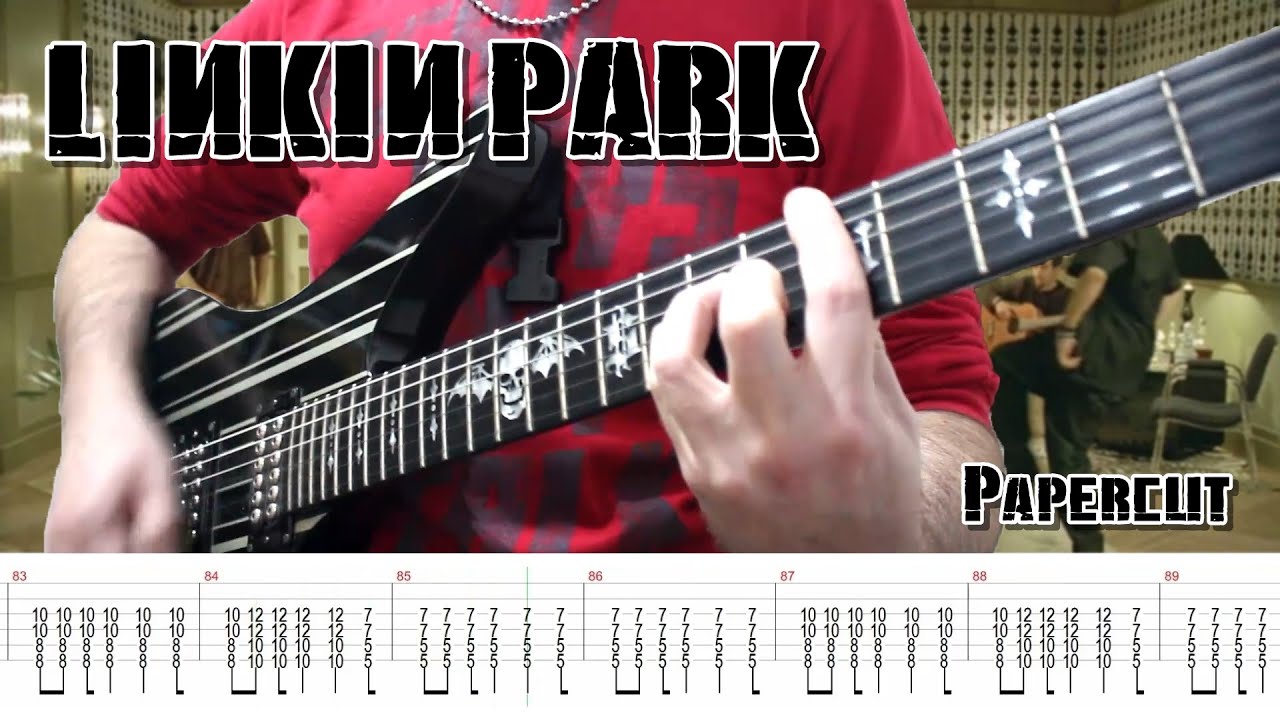 Linkin Park - Papercut (Guitar Cover + TABS)