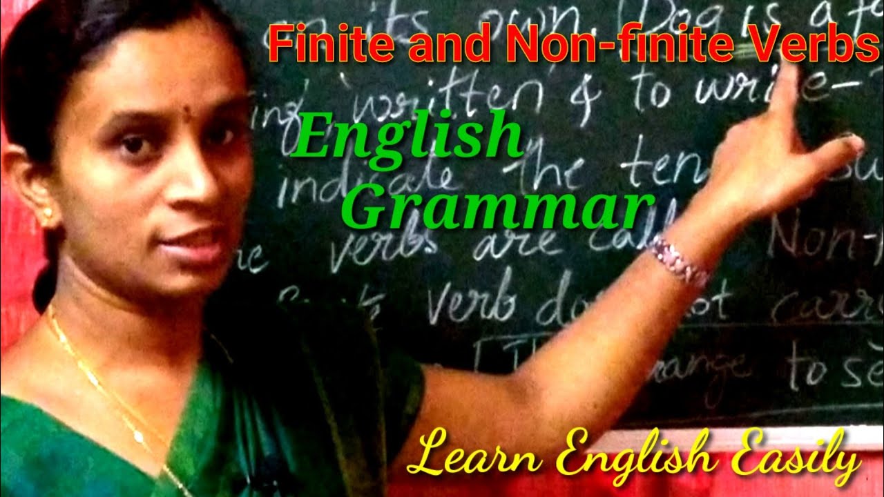 Finite and Non-finite Verbs(Verb forms)#learningplatform #savimysuru