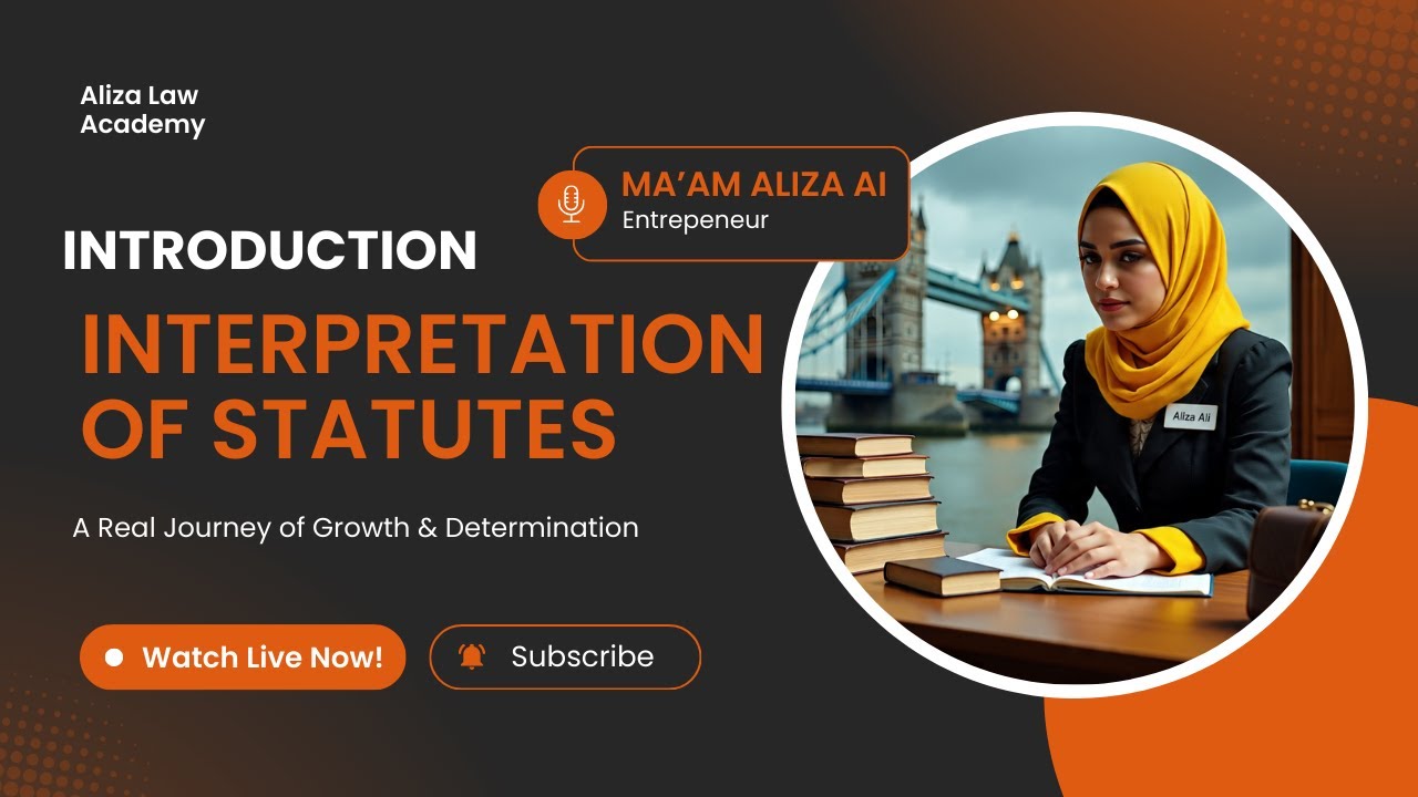 Interpretation of Statutes || Introduction || KINDS ||RULES|| Specially for LLB &  Judiciary