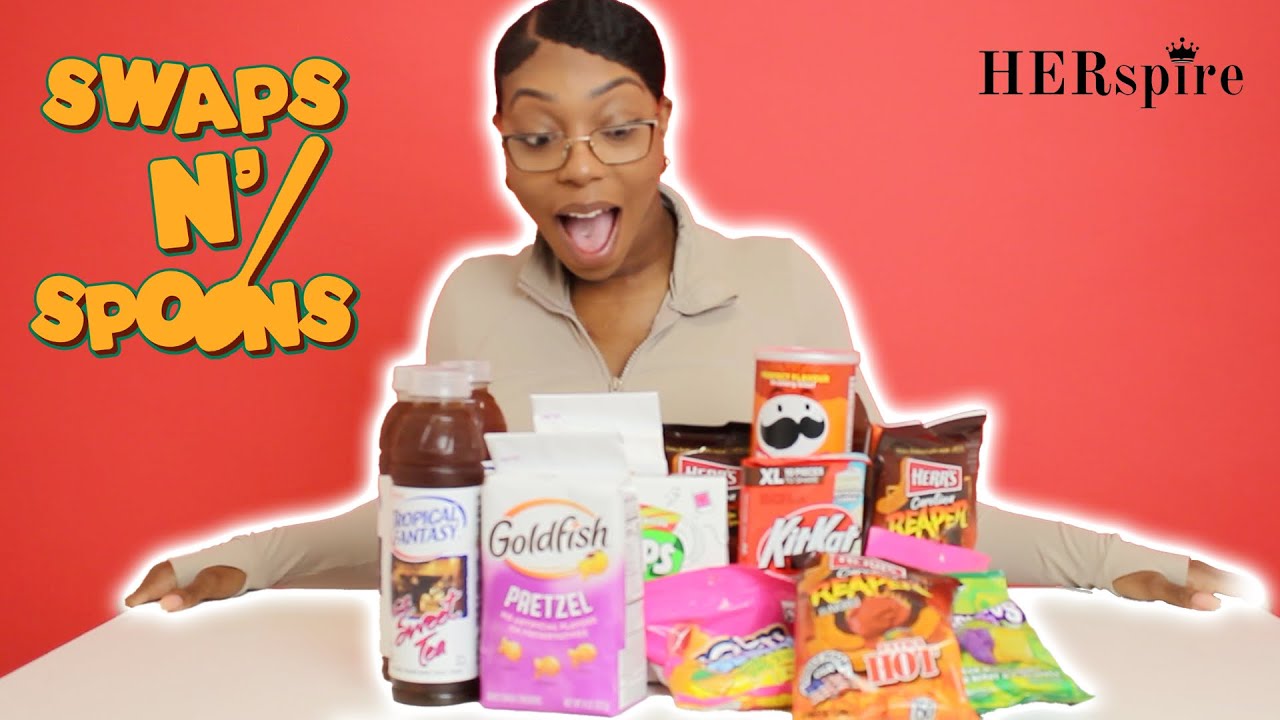 Black British Women try American Snacks 