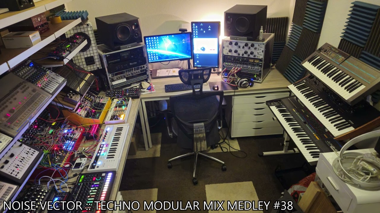 Noise Vector :: Techno Modular Mix Medley #38 [Modular,TR-909,TR-8S,QM309,SSF Metalloid/Ultra Perc]