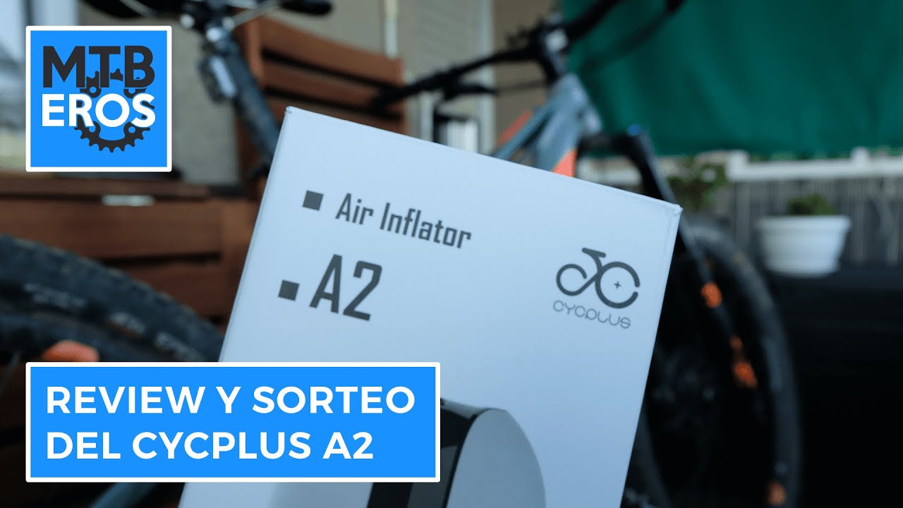 Review y Sorteo del compresor el&eacute;ctrico port&aacute;til CYCPLUS A2 | MTBeros