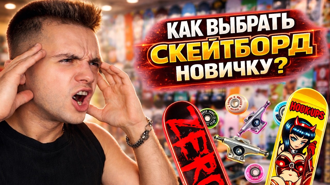 КАК ВЫБРАТЬ ПЕРВЫЙ СКЕЙТБОРД ДЛЯ НОВИЧКА ОНЛАЙН