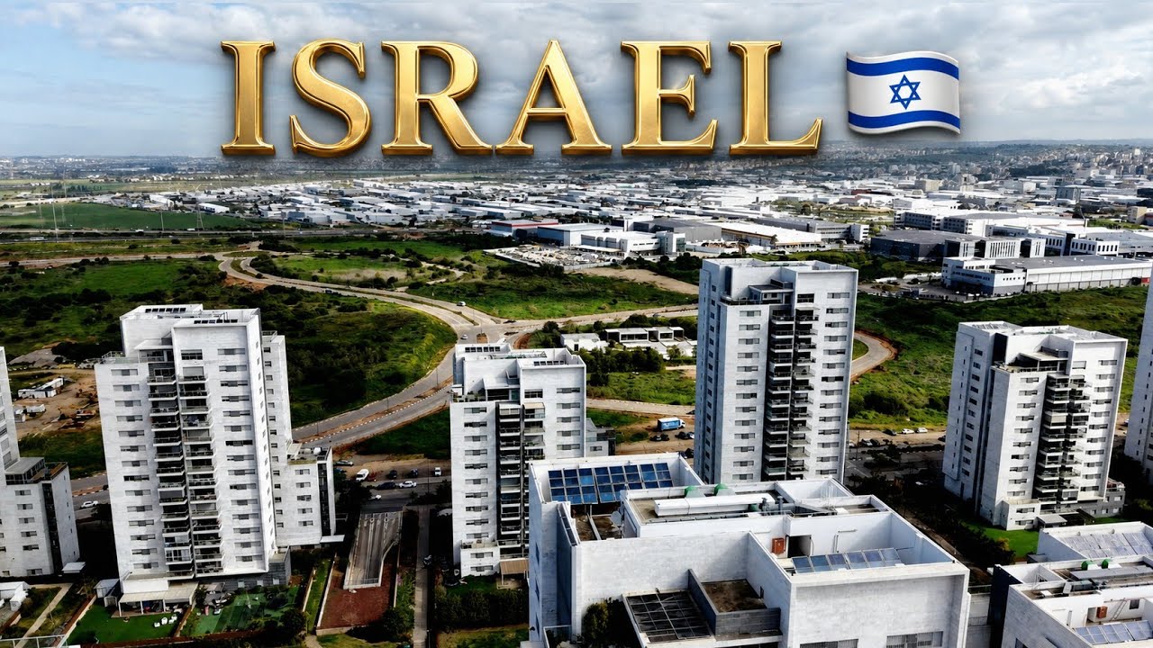 Israel from Above 🇮🇱 Stunning Drone Footage 4K #dji #drone