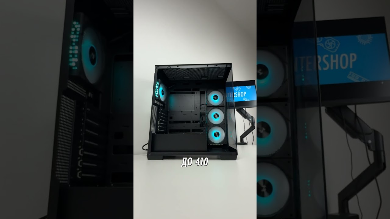 Самый вместительный корпус аквариум для сборки игрового ПК - DEEPCOOL CG580 4F
