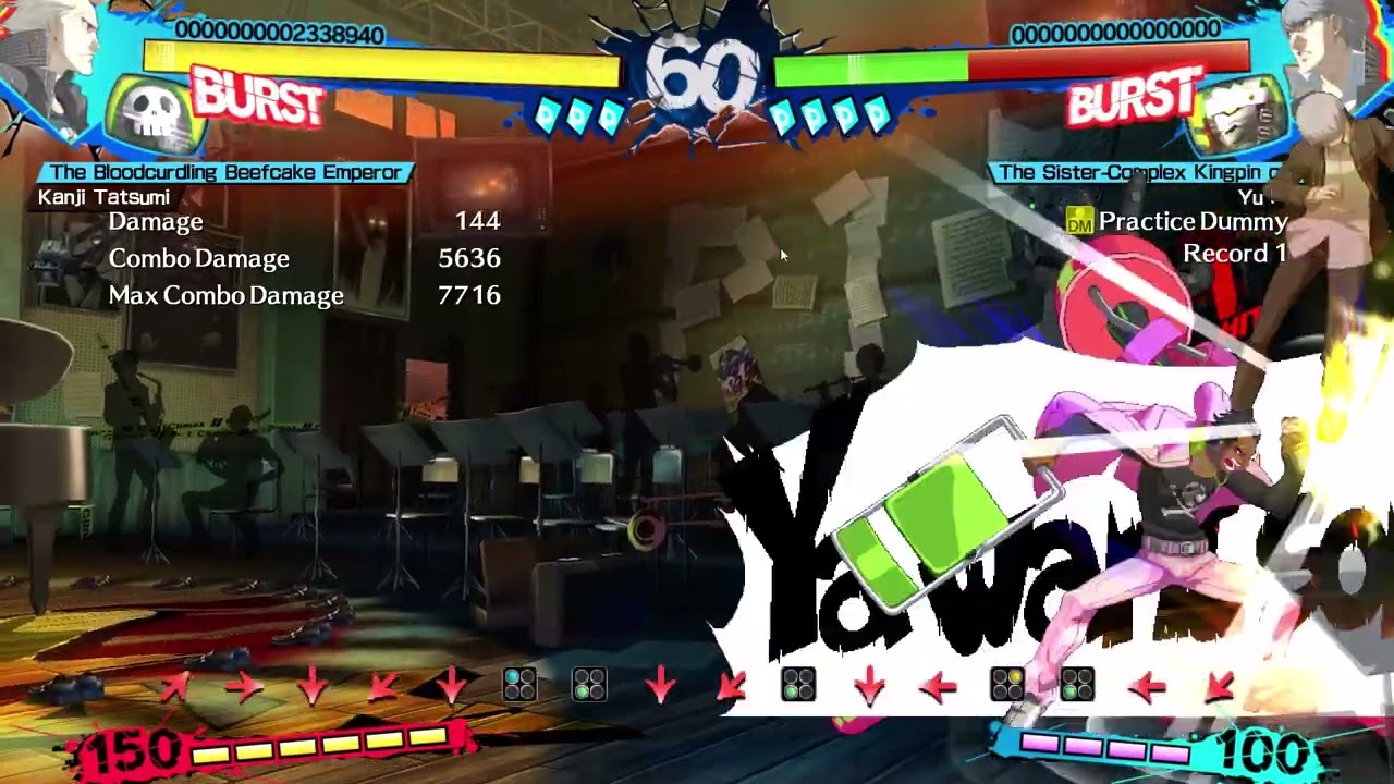P4AU 2.0 Kanji FC 6.3k Meter/Burst-less