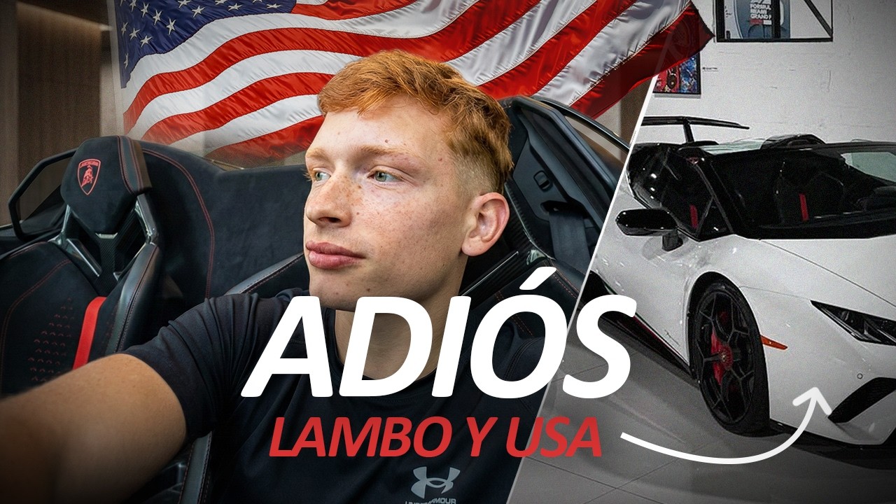 Vendo mi Lamborghini y me voy de EEUU por esto.