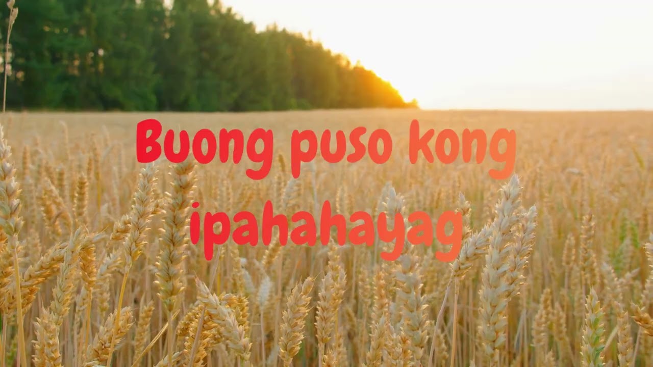 Pagpupuri sa Aking Diyos | Tagalog Worship Song | Awit ng Pasasalamat at Papuri