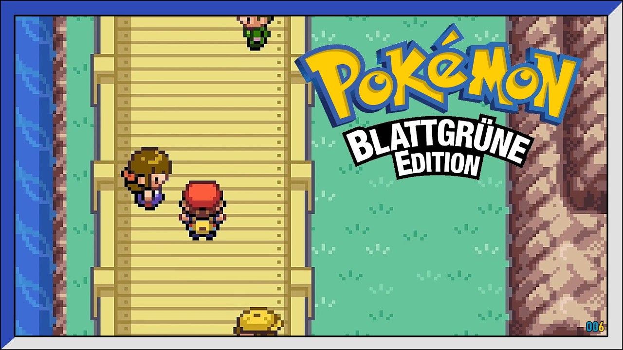 Pokemon Blattgrün [006] Die Nuggetbrücke [Duetsch] Let's Play Pokemon Blattgrün Switch 2
