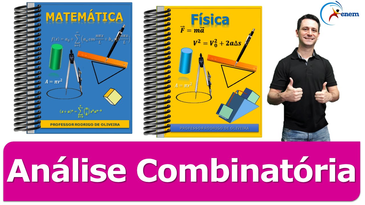 Análise Combinatória - Princípio Fundamental da Contagem aula 2 | ENEM Matemática e suas tecnologias