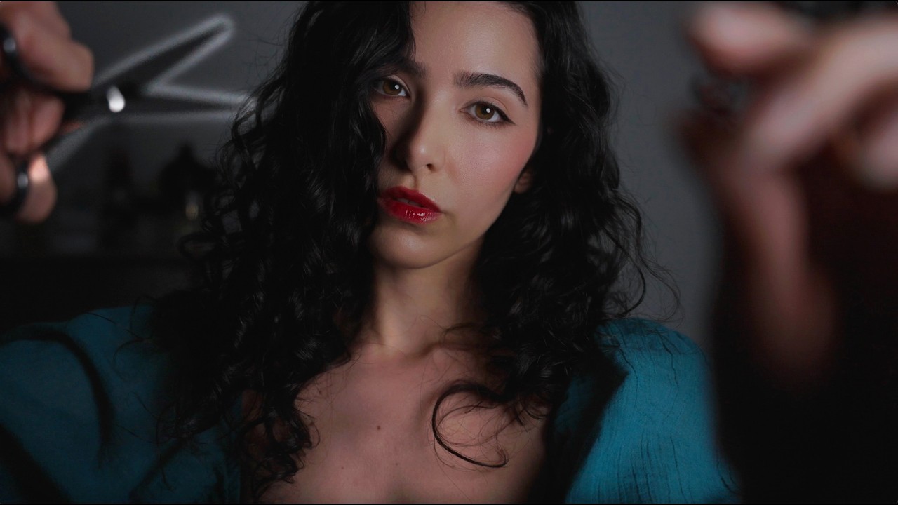 ASMR Hair Stylist Gives You the Most Relaxing Salon Experience 💤 Cut & Personal Attention