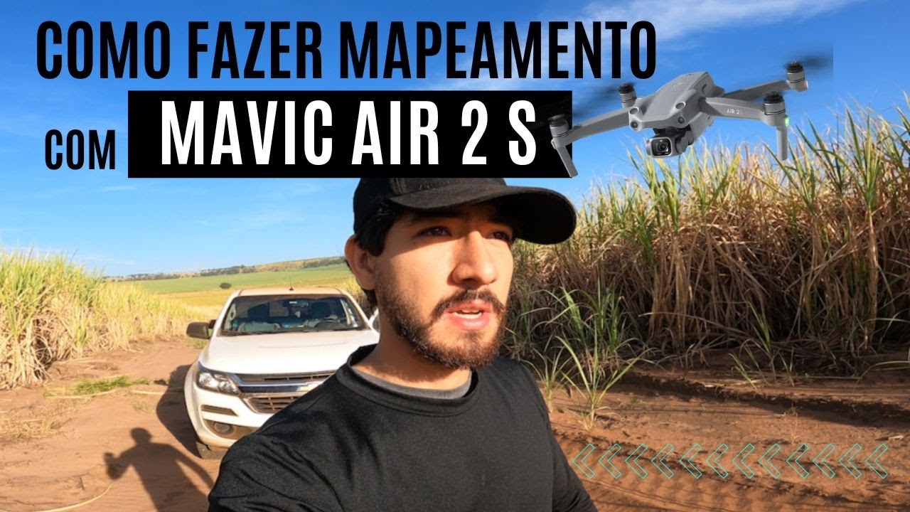 APRENDA A FAZER MAPEAMENTO COM MAVIC AIR 2 S PARA IDENTIFICAR PLANTAS DANINHAS