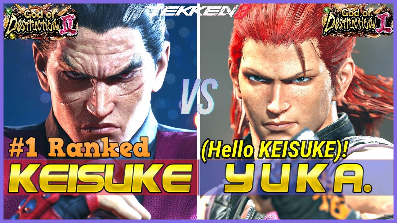 T8 ▰ KEISUKE (#1 Ranked Kazuya) Vs YUKA (Hwoarang) ▰ Tekken 8 High Level Gameplay