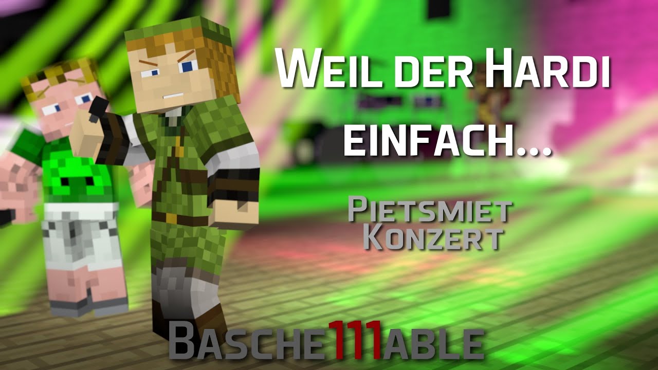 PietSmiet Konzert (Minecraft Animation) Epilepsiewarnung!!!