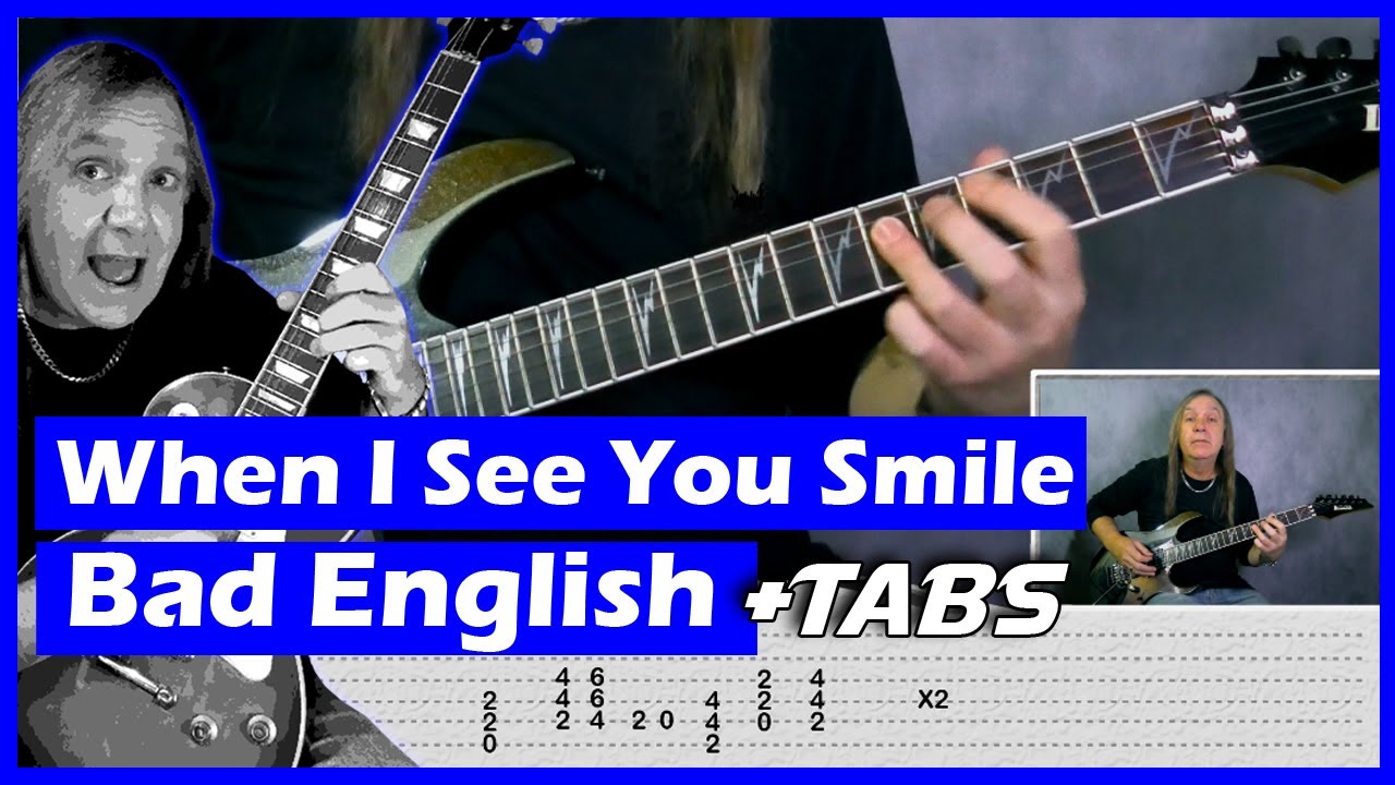 When I See You Smile Guitar Lesson