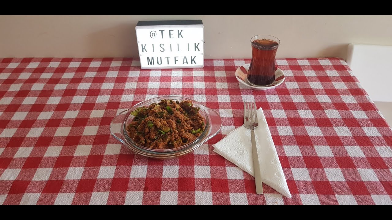 Tek Kişilik Kısır Tarifi