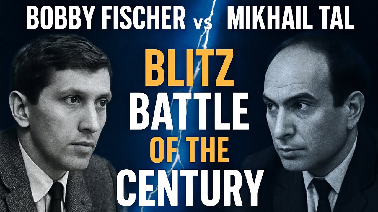 Fischer Destroys Tal in a Legendary Blitz Game ⚡ | 1970 Herceg Novi