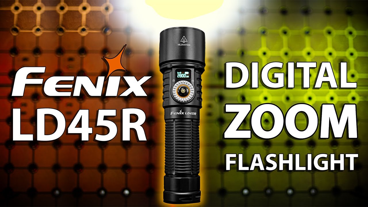 Суперяркий зум-фонарик | Fenix ​​LD45R 2800 люмен