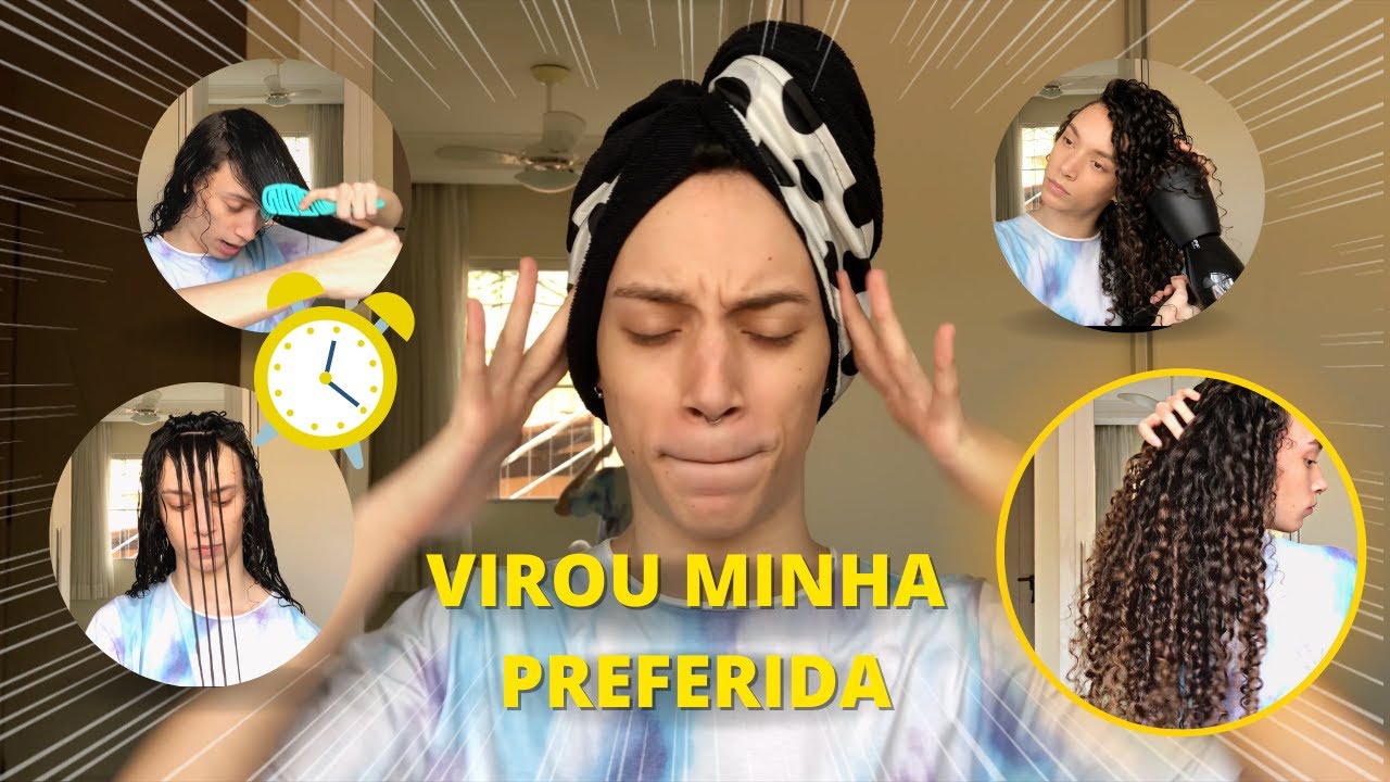 Finalização super rápida que deixa o cabelo PERFEITO 😍⏰