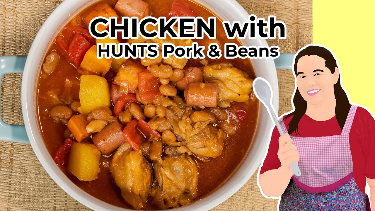 How to cook Chicken with Hunts pork & beans