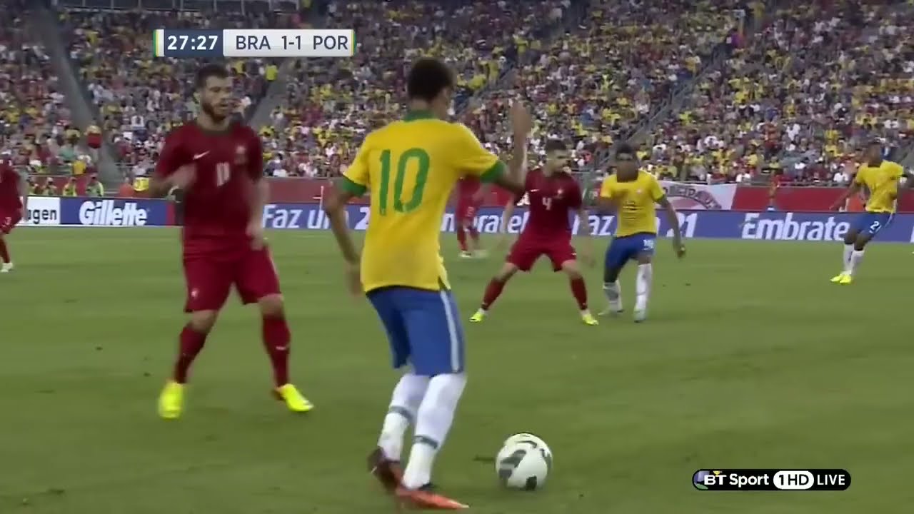 Neymar vs Portugal Friendly (11/09/2013)