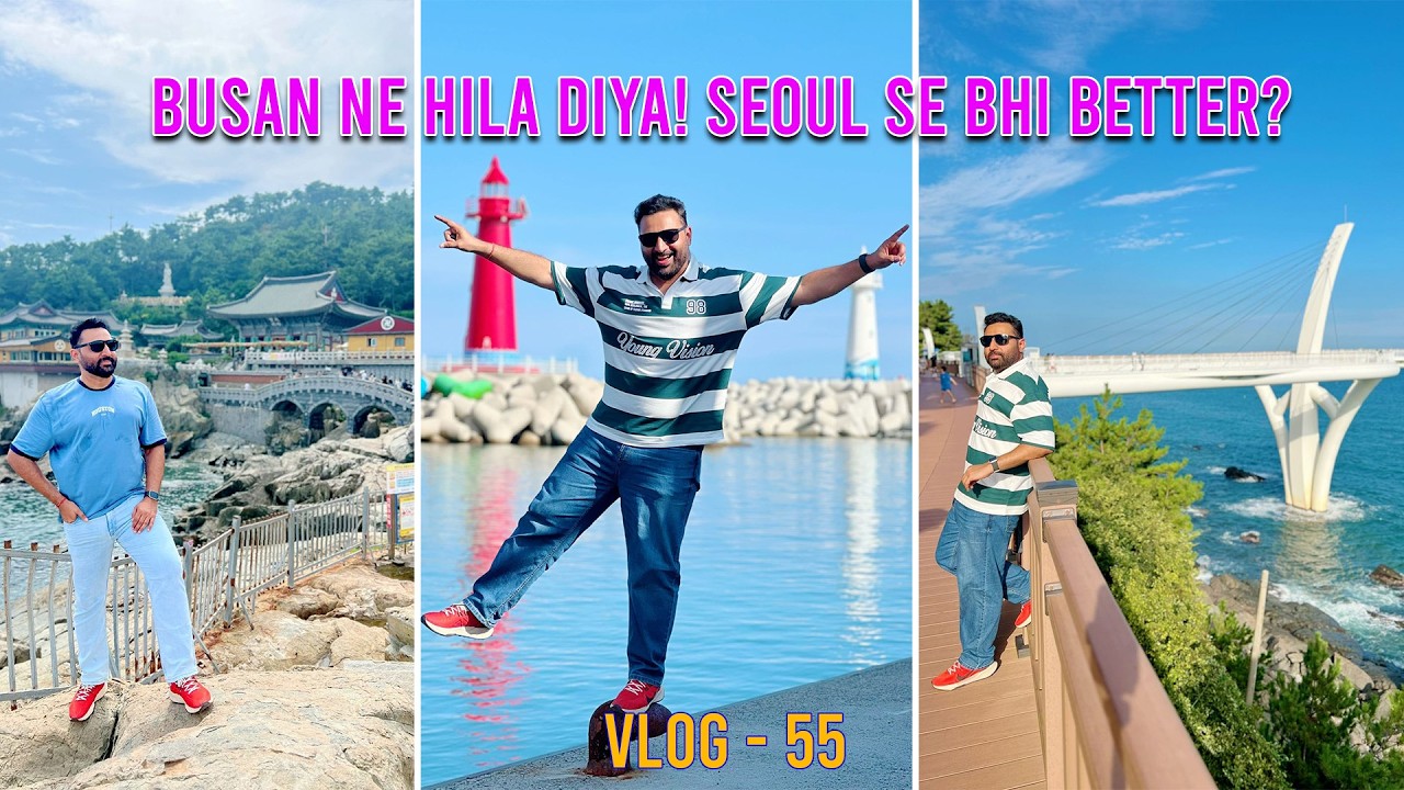 Busan Blew My Mind | Korea’s Most Underrated City? #busan #southkorea #vlog #romanchmehta