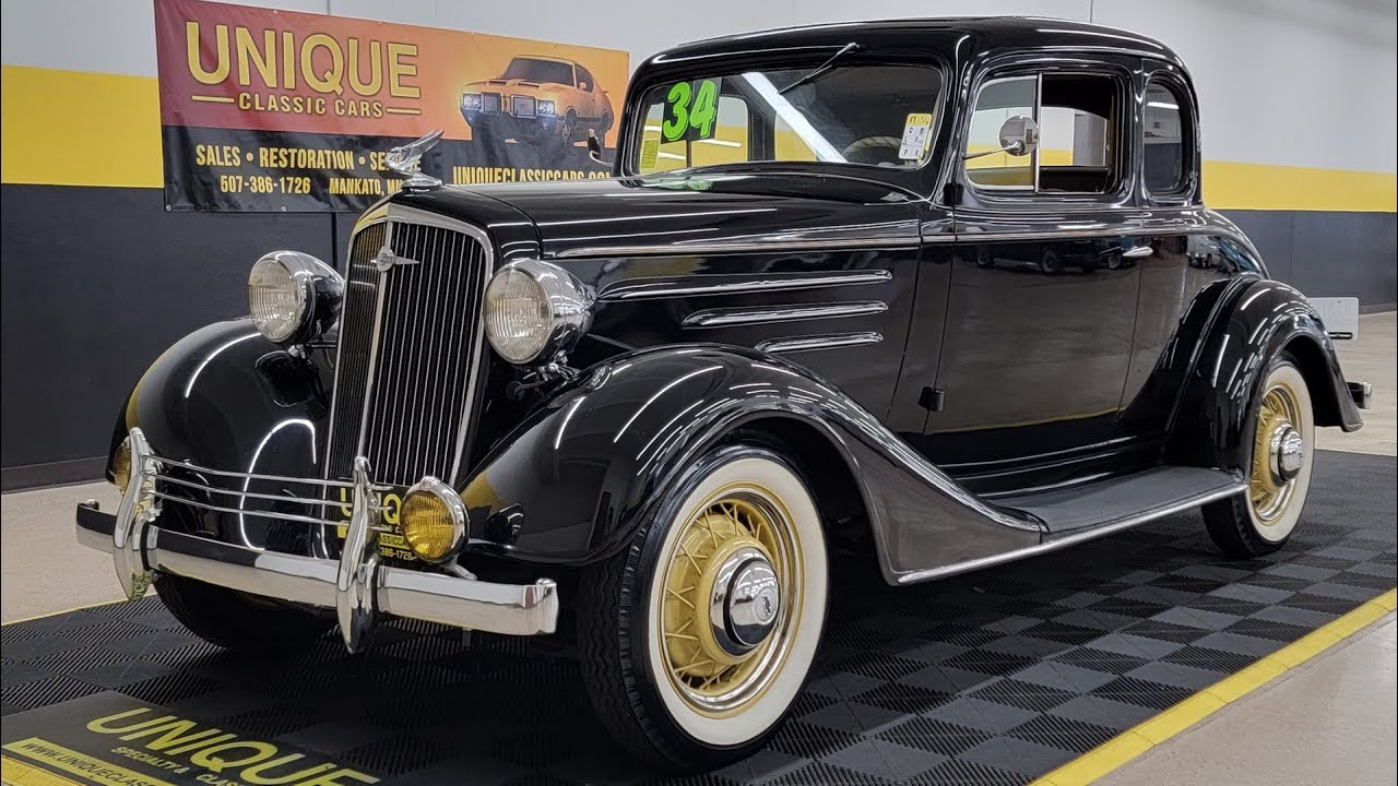 1934 Chevrolet Master 5-Window Coupe | For Sale $36,900