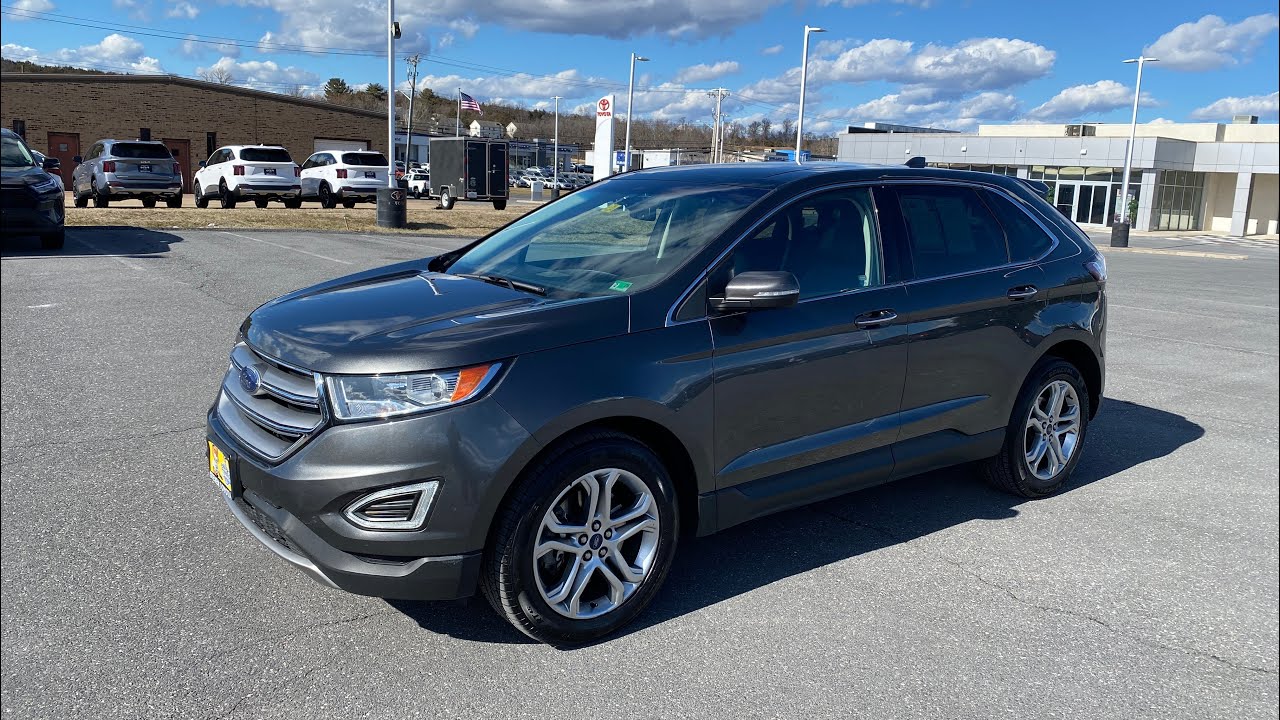 2018 Ford Edge Titanium VIDEO REVIEW | Steven Toyota | 540-434-1400