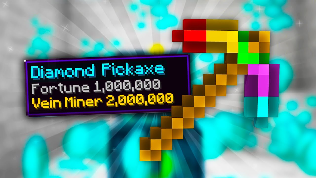 Crafting The GOD Pickaxe in Minecraft OP Prison..