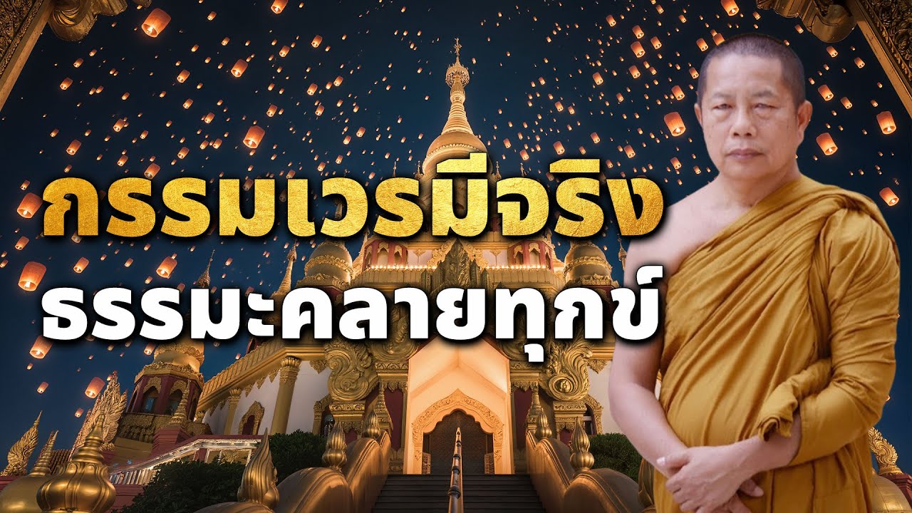 กรรมเวรมีจริง ธรรมะคลายทุกข์ พระมหาบุญช่วย ปัญญาวชิโร🙏🏻🙏🏻🙏🏻