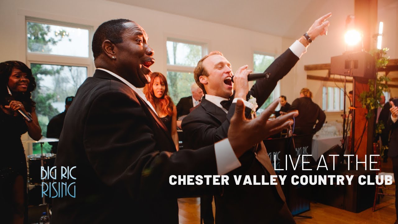 BVTLive! Big Ric Rising Philadelphia Wedding and Event Band live at the Chester Valley Golf Club