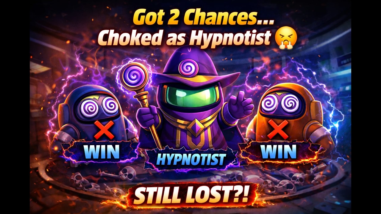 Got 2 Chances… Choked as Hypnotist 😤