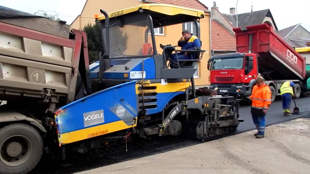 Finišery VÖGELE Super 1800-2 a 1800-3i