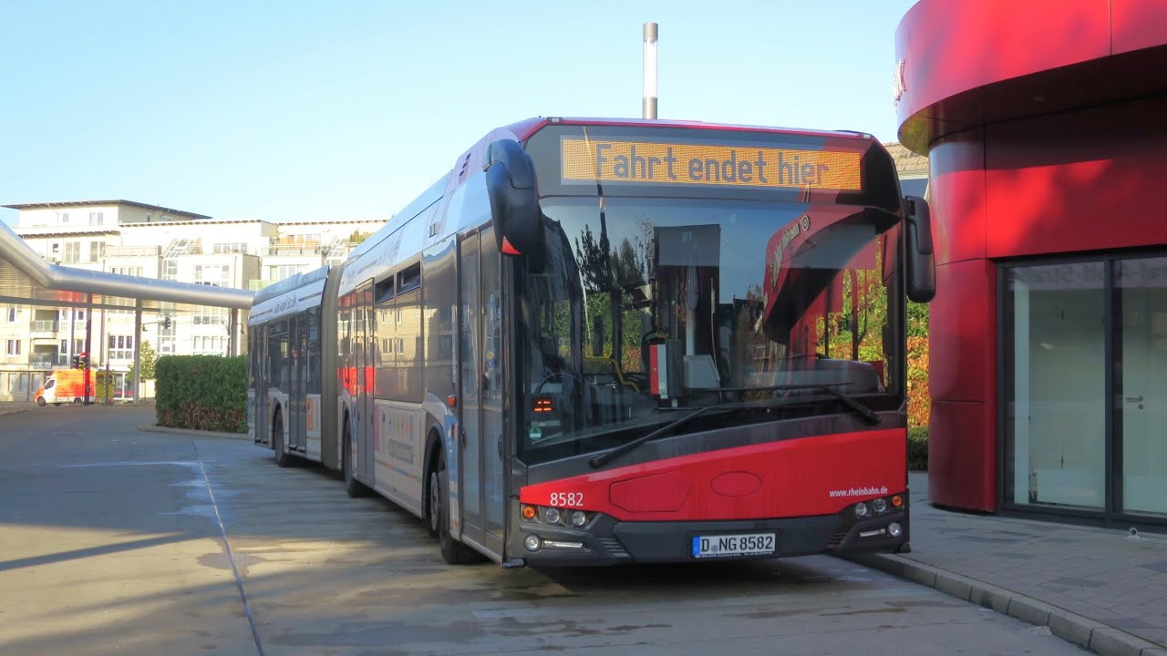 [Sound] Bus Solaris Urbino 18 IV | #8582 | Rheinbahn AG Düsseldorf