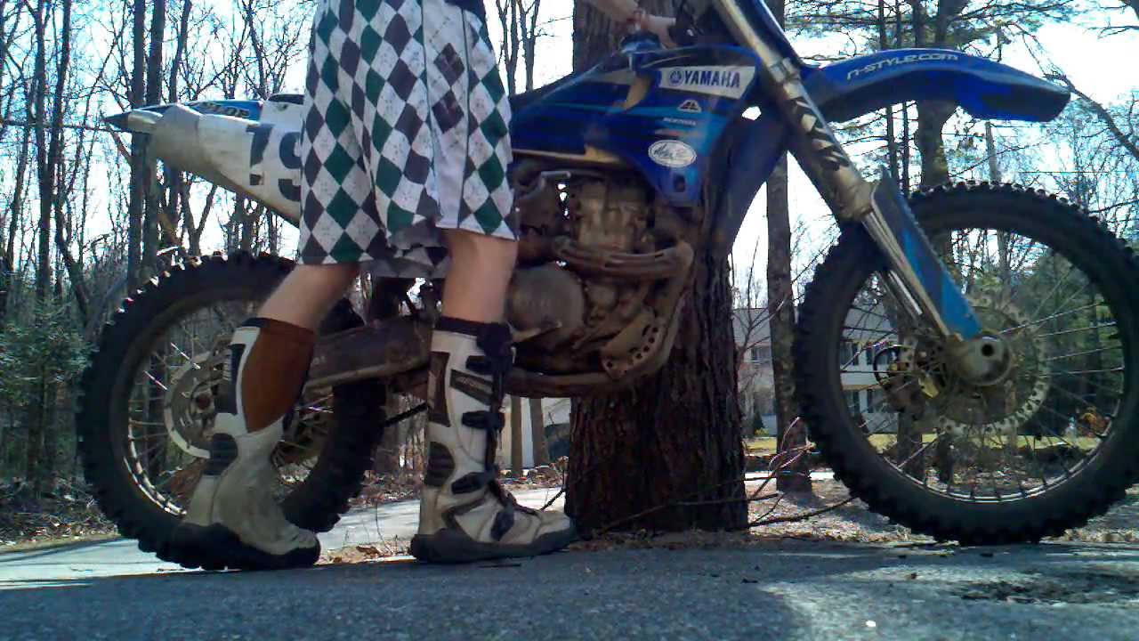 Easy starting my YZ400F