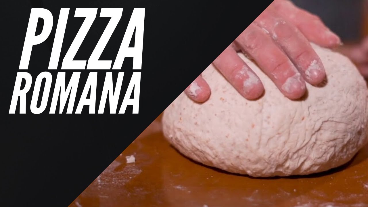 Receita de Pizza Romana