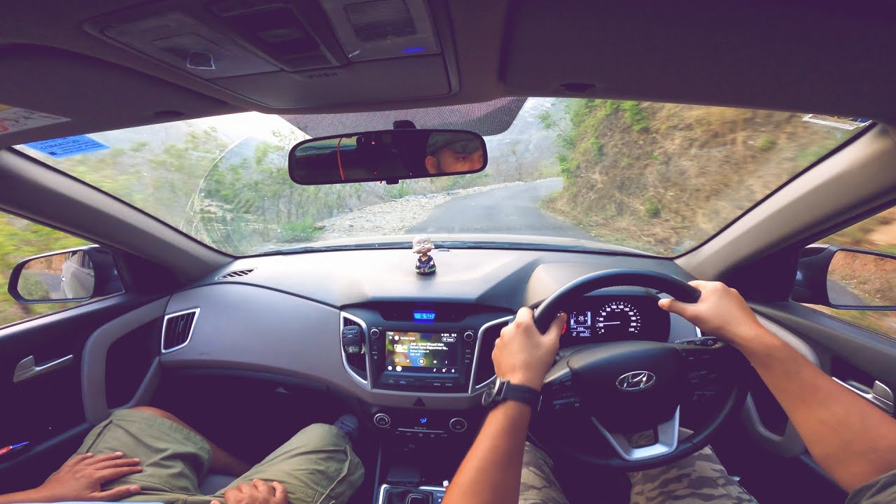 Hyundai Creta 1.6 SX Petrol Auto Climbs Steep Mountain: RAW On Board Footage