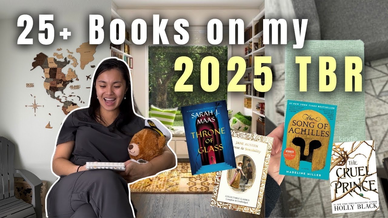 25 Books to Read in 2025 | my 2025 TBR 🍃
