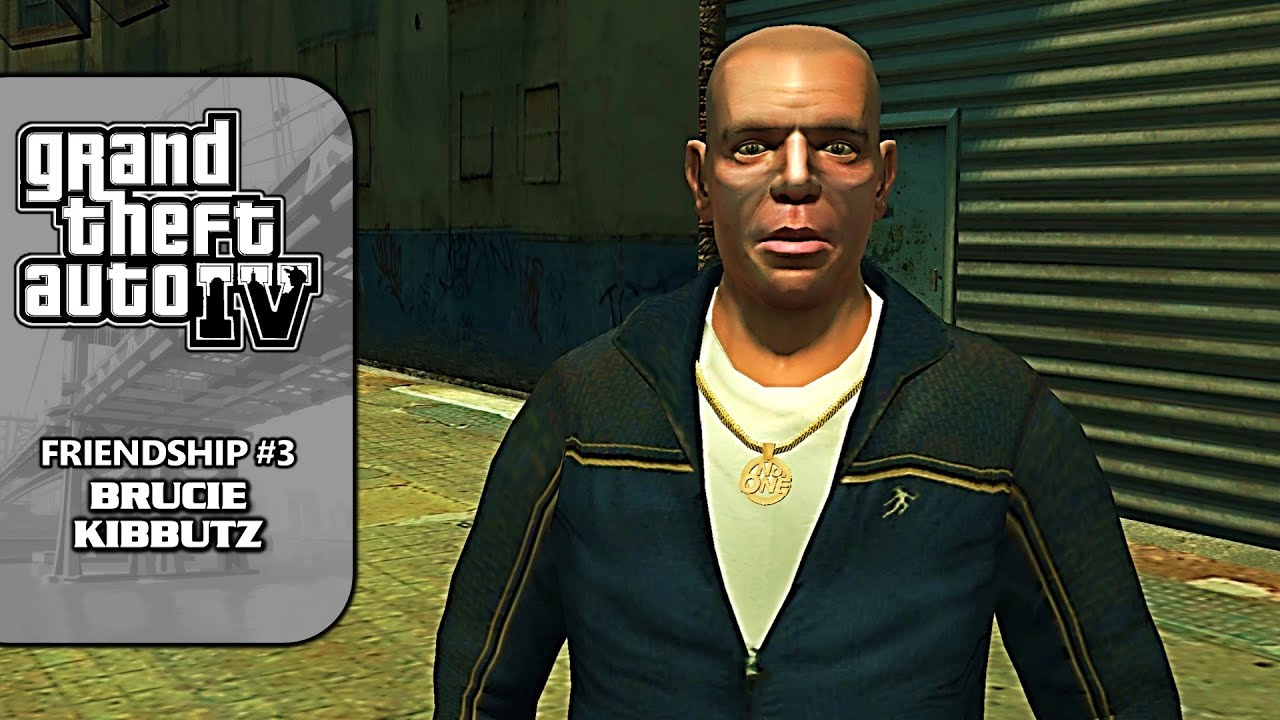 GTA 4 [NEW 100% Walkthrough] - Friendship #3: Brucie Kibbutz (All Activities and Conversations)