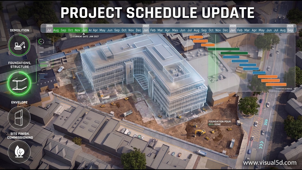 Construction Schedule Animations