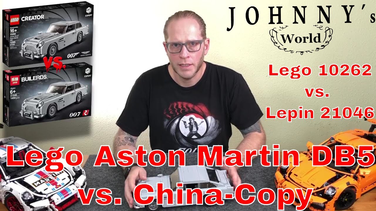 Lego ®  vs. Lepin Aston Martin DB5 Lego 10262 / Lepin 21046 im direkten Vergleich
