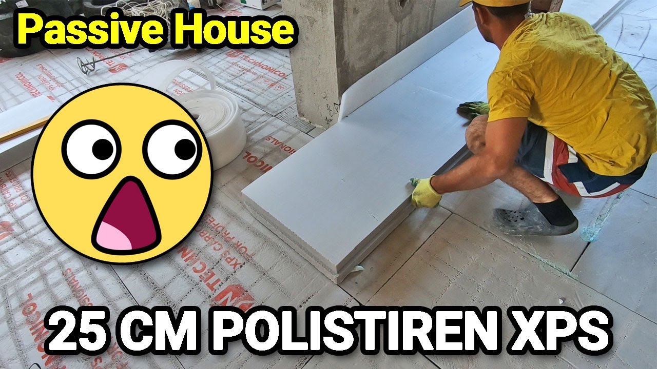 #144 Termoizolarea pardoselei la interior la Parter si Etaj #casapasiva #passivehouse