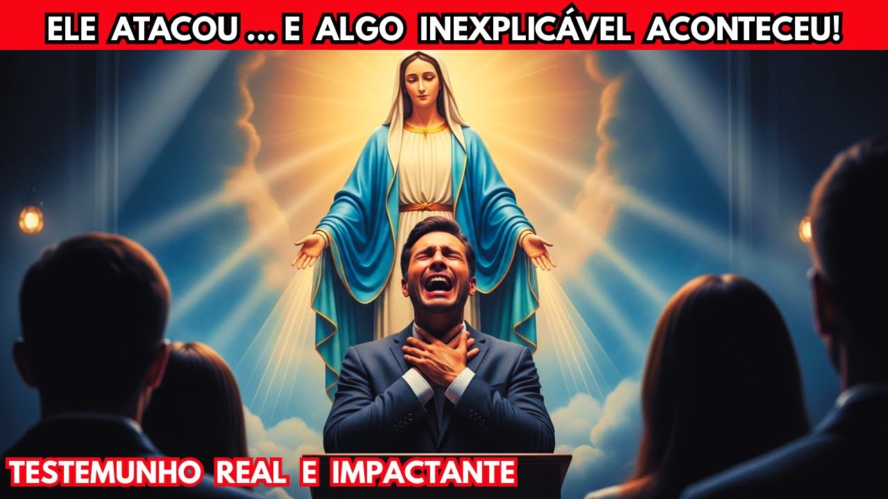 🔥Eu era pastor... BLASFEMAVA contra MARIA, até que DEUS ME CALOU por 7 dias — ENTENDA O PORQUÊ!